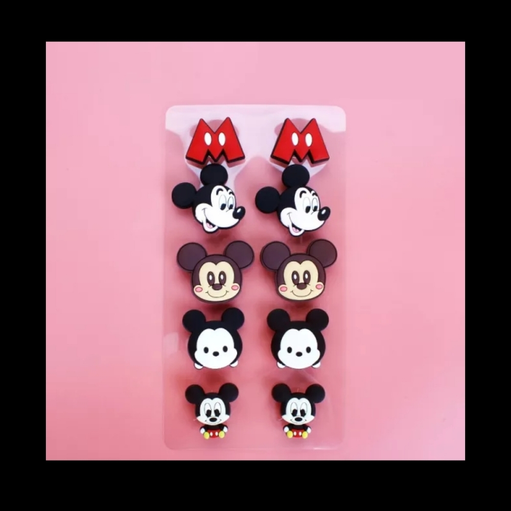 Croc Shoe Charms 10pcs Micky Mouse Character Charms NWT